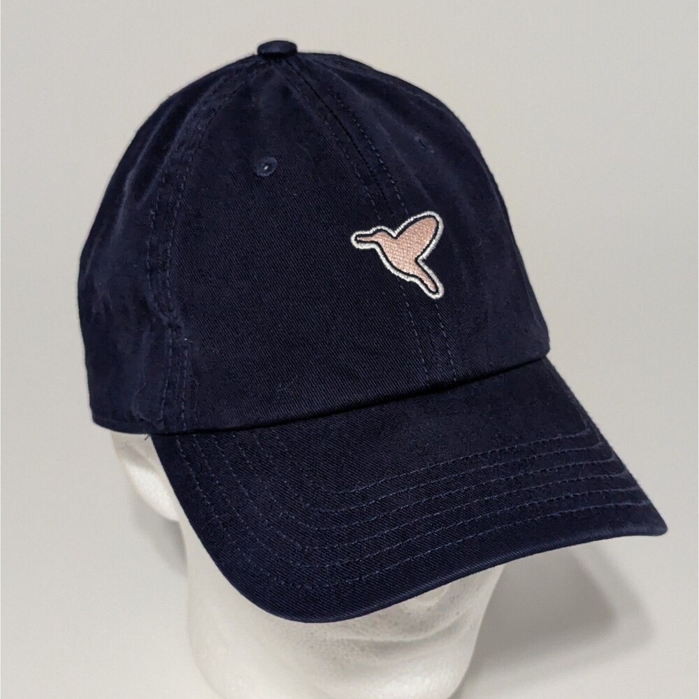Birddogs Hat Blue "Free The Bird" Pink Embroidered Adjustable "Dad" Baseball Cap